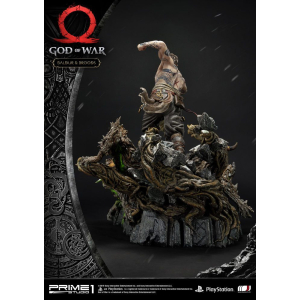 God of War (2018) Statue Baldur & Broods 62 cm